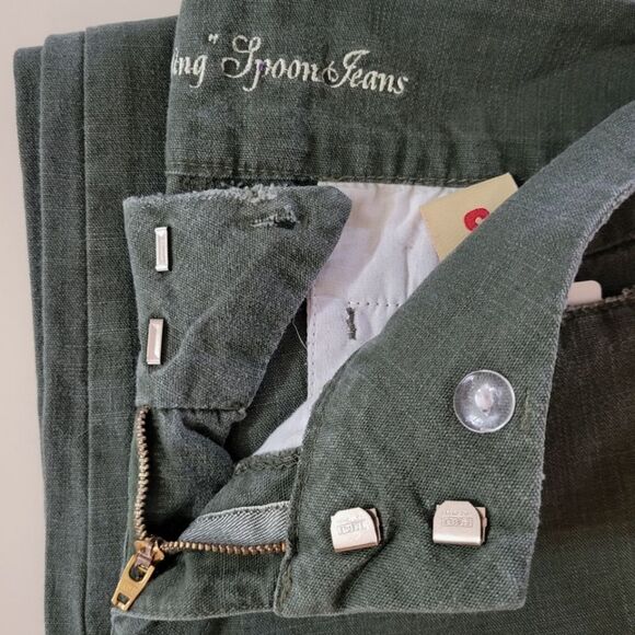 The Sterling Spoon Olive Green Wide Leg Pants - Picture 11 of 15